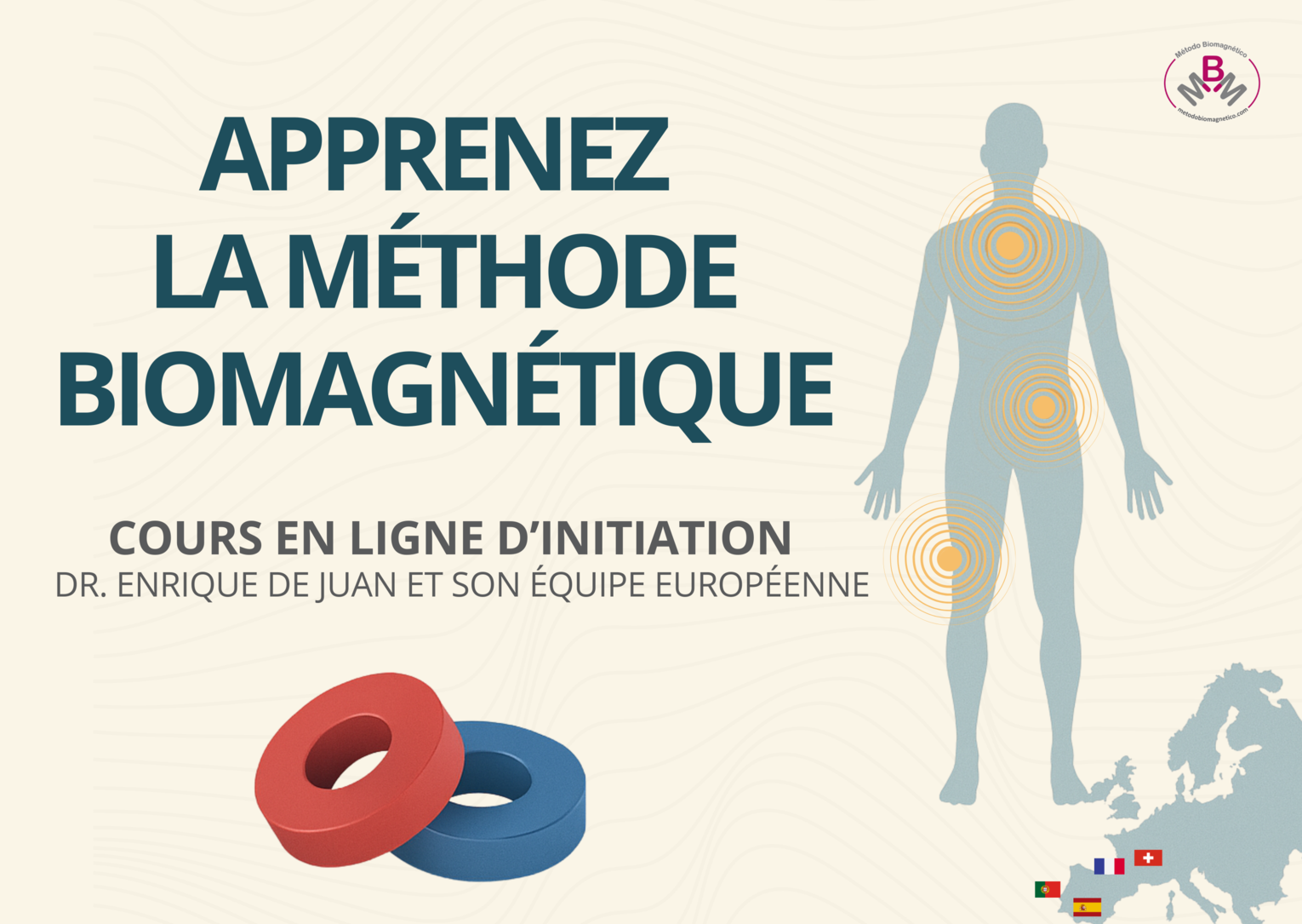 Cours d'introduction en ligne à la méthode biomagnétique (niveau 1)