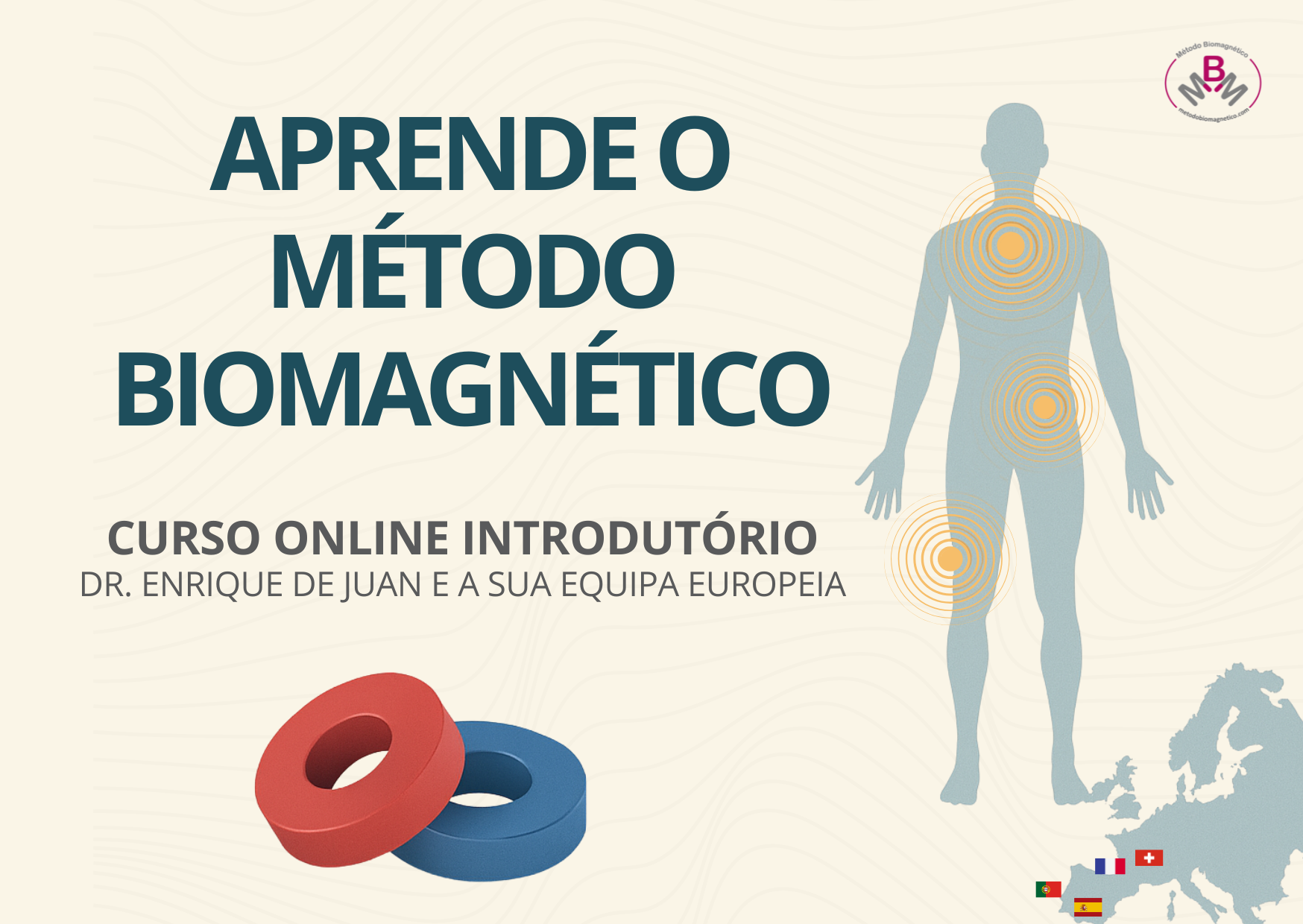 Método biomagnético pré-nível 1. Curso introdutório online